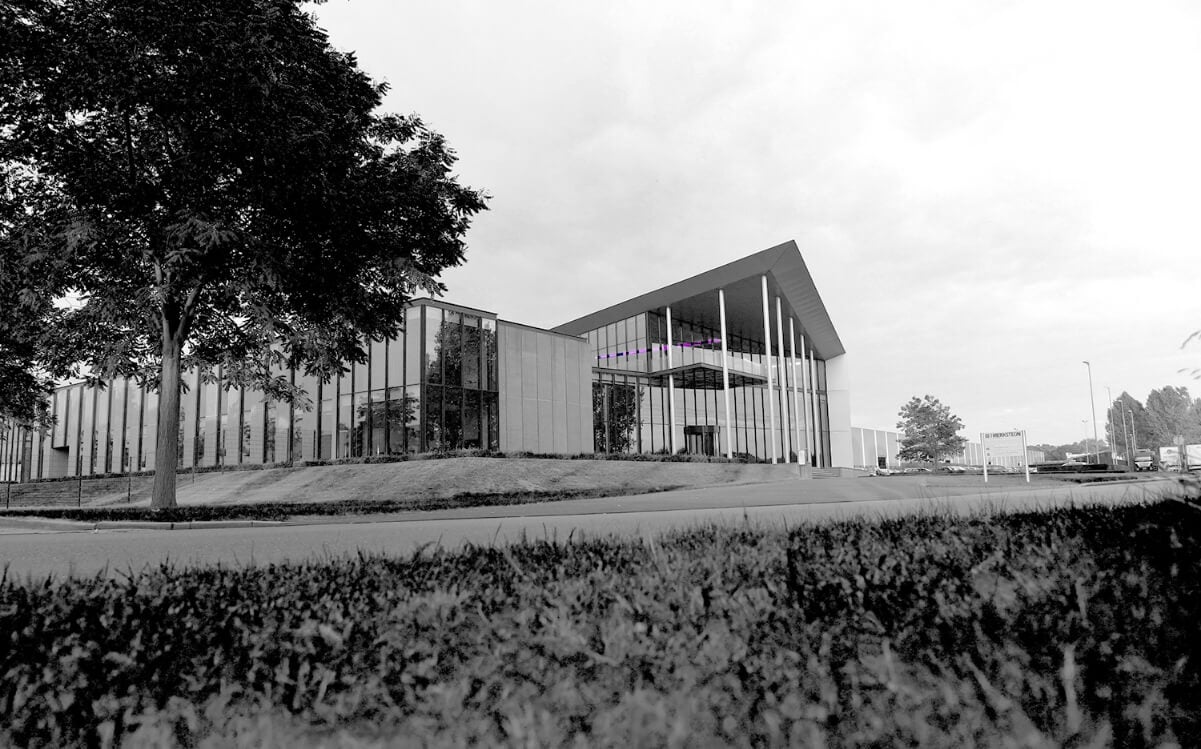 Het pand van Van Merksteijn in Almelo